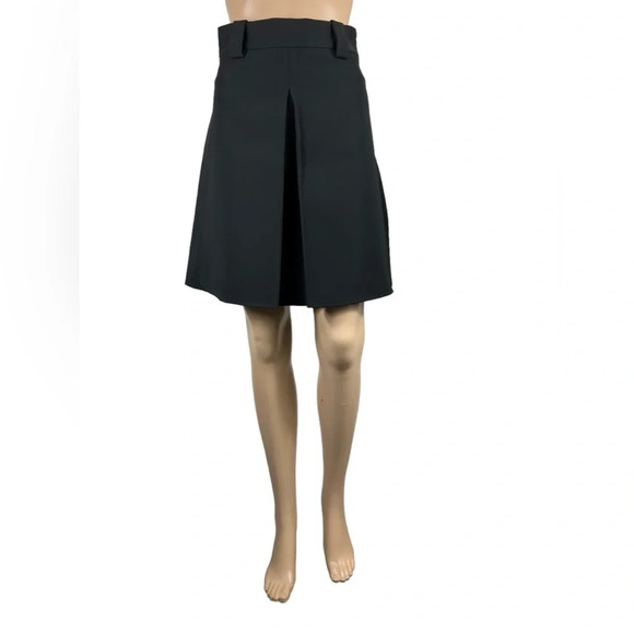 Louis Vuitton Uniform Womens Skirt Luxury Black Basic Flared Professional 32 - Picture 2 of 13